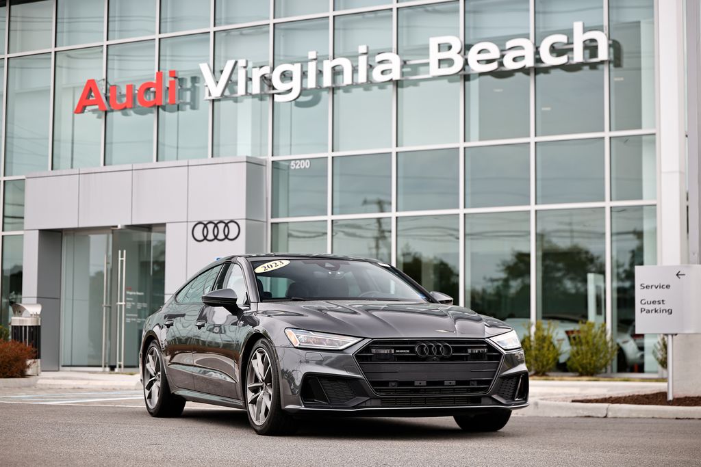 Daytona Gray Pearl Effect 2023 Audi A7 Sedan All-Wheel Drive 7-Speed Automatic