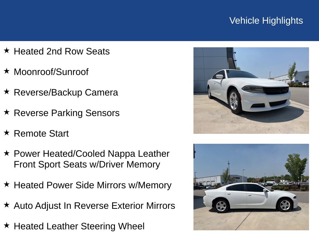 2020 Dodge Charger SXT RWD