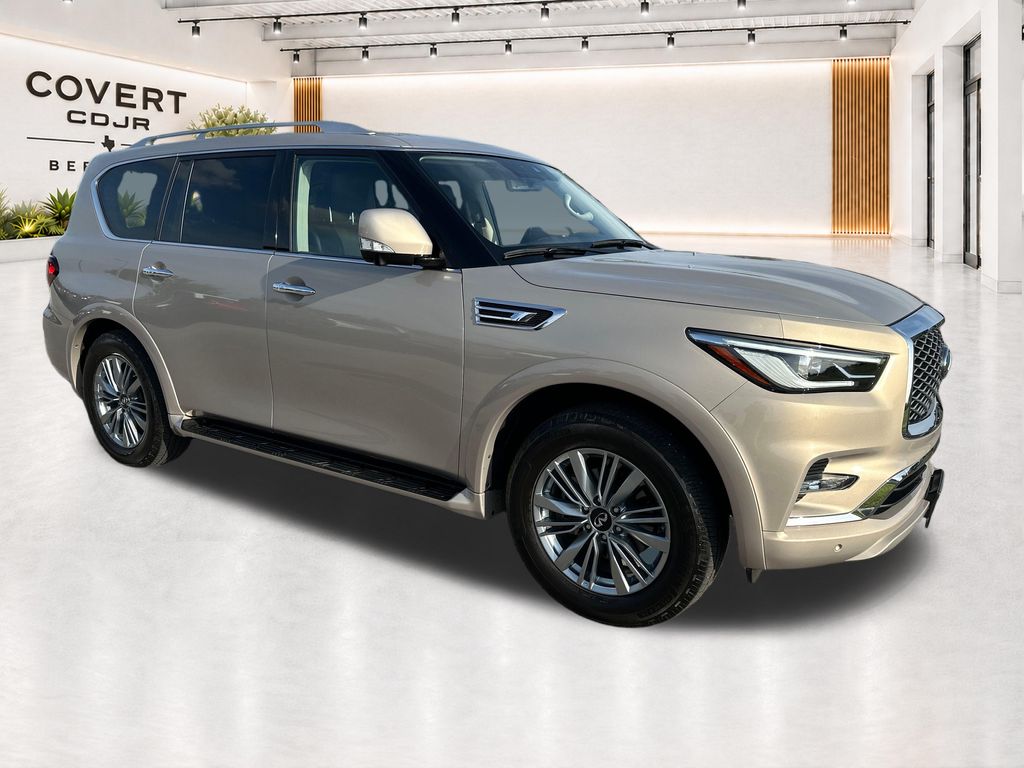Champagne 2022 INFINITI QX80 SUV / Crossover Rear-Wheel Drive 7-Speed Automatic