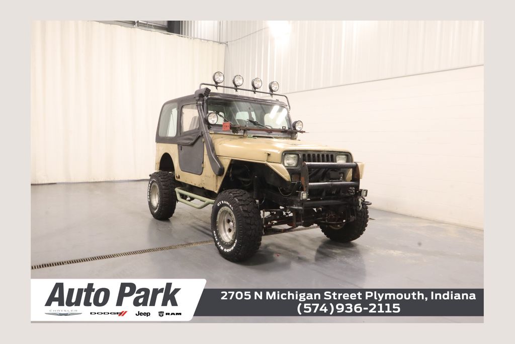 Brown (Tan) 1994 Jeep Wrangler SE SUV / Crossover Four-Wheel Drive 5-Speed Manual