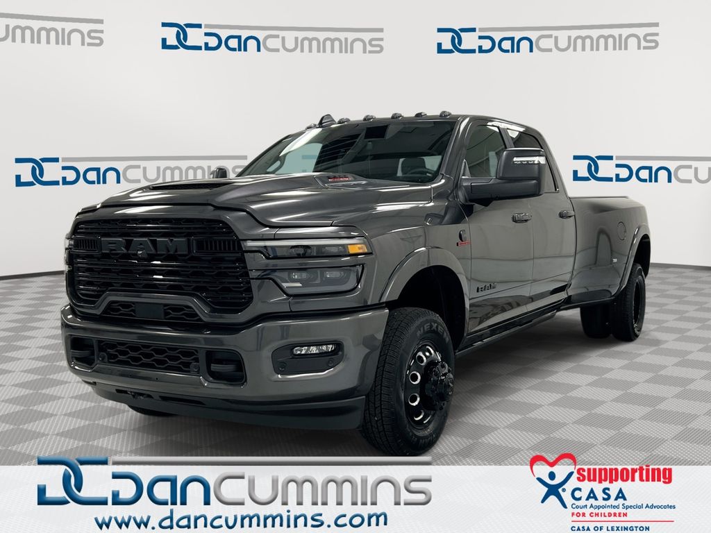 Gray (Granite Crystal Metallic Clearcoat) 2026 RAM 3500 Pickup Truck Four-Wheel Drive 8-Speed Automatic
