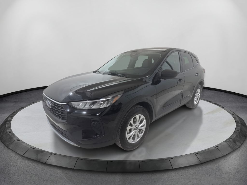 Black Metallic 2025 Ford Escape SUV / Crossover All-Wheel Drive 8-Speed Automatic