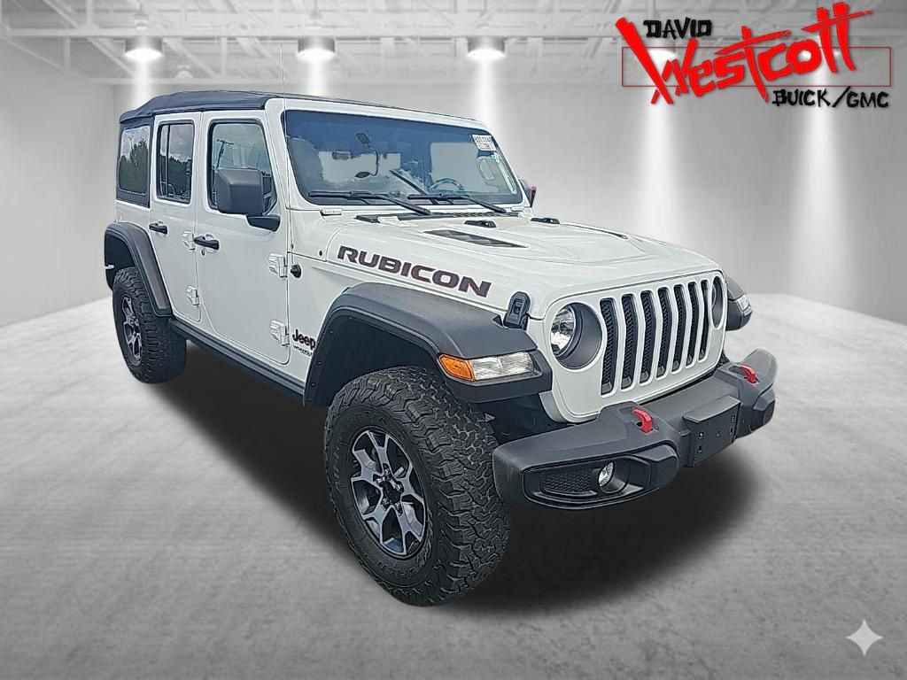 Bright White Clearcoat 2022 Jeep Wrangler SUV / Crossover Four-Wheel Drive 8-Speed Automatic