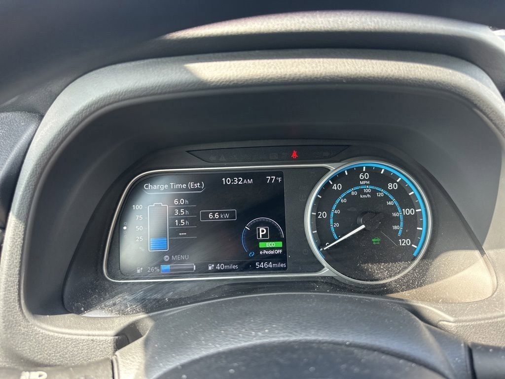 2024 Gun Metallic Nissan LEAF S FWD Hatchback