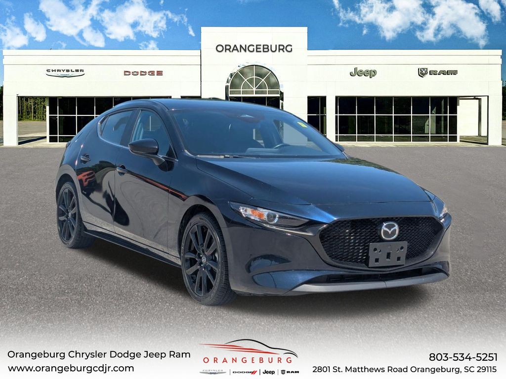 Deep Crystal Blue Mica 2025 Mazda MAZDA3 Hatchback Front-Wheel Drive 6-Speed Automatic