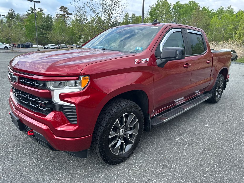 Cherry Red Tintcoat 2022 Chevrolet Silverado 1500 Pickup Truck Four-Wheel Drive Automatic