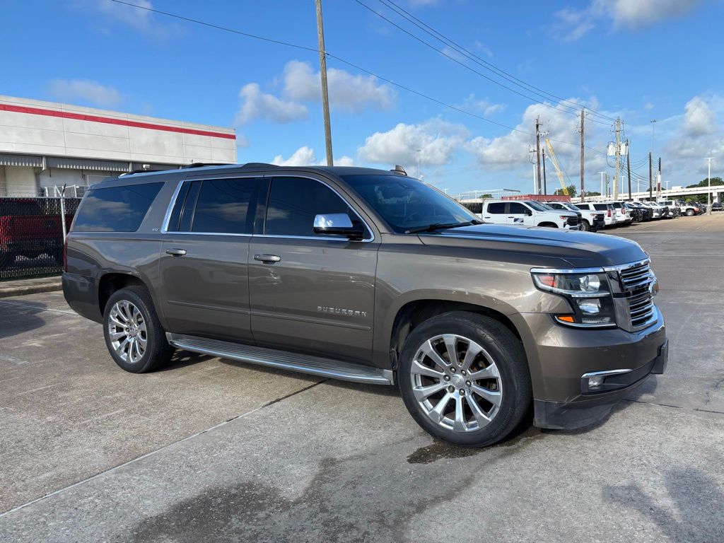 2015 Chevrolet Suburban LTZ Brown at Joe Myers Mazda Kia