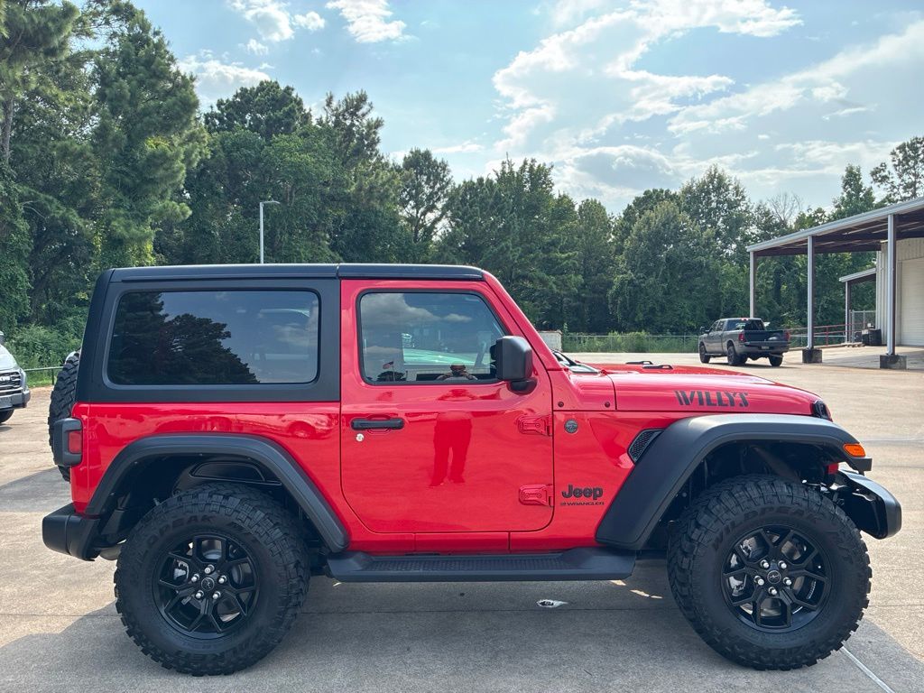 2024 Jeep Wrangler Sport Red at Bayshore Chrysler Jeep Dodge Ram