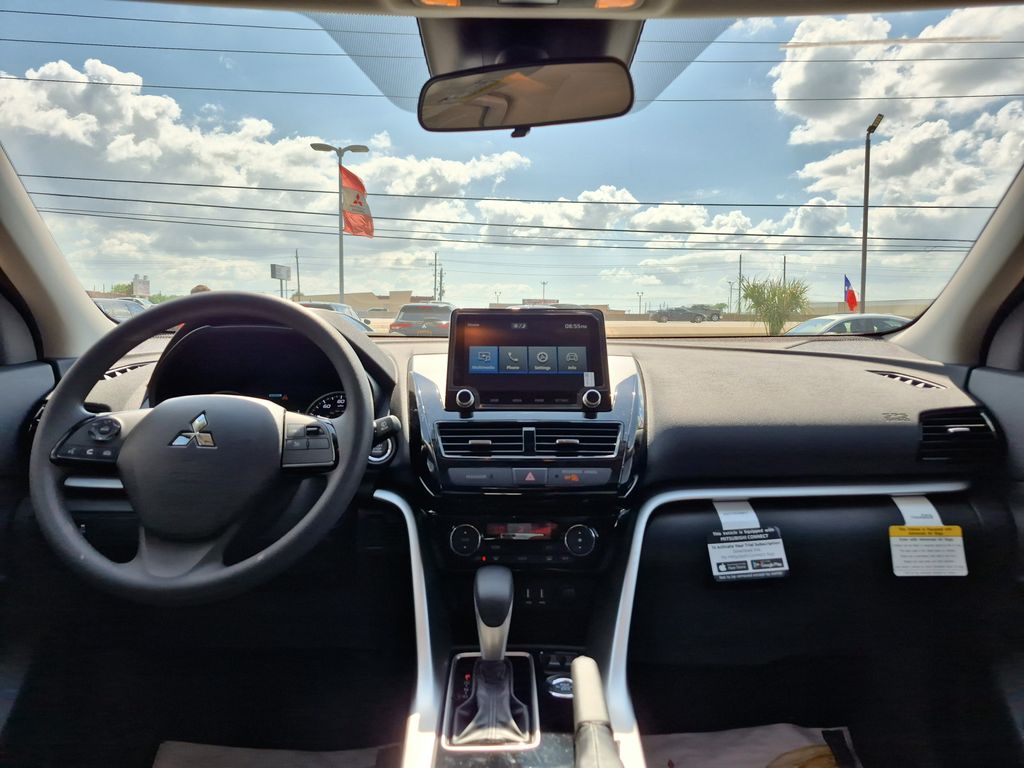 2026 Mitsubishi Eclipse Cross LE White at North Houston Mitsubishi