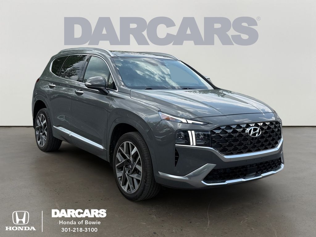 Hampton Gray 2021 Hyundai Santa Fe SUV / Crossover  Automatic