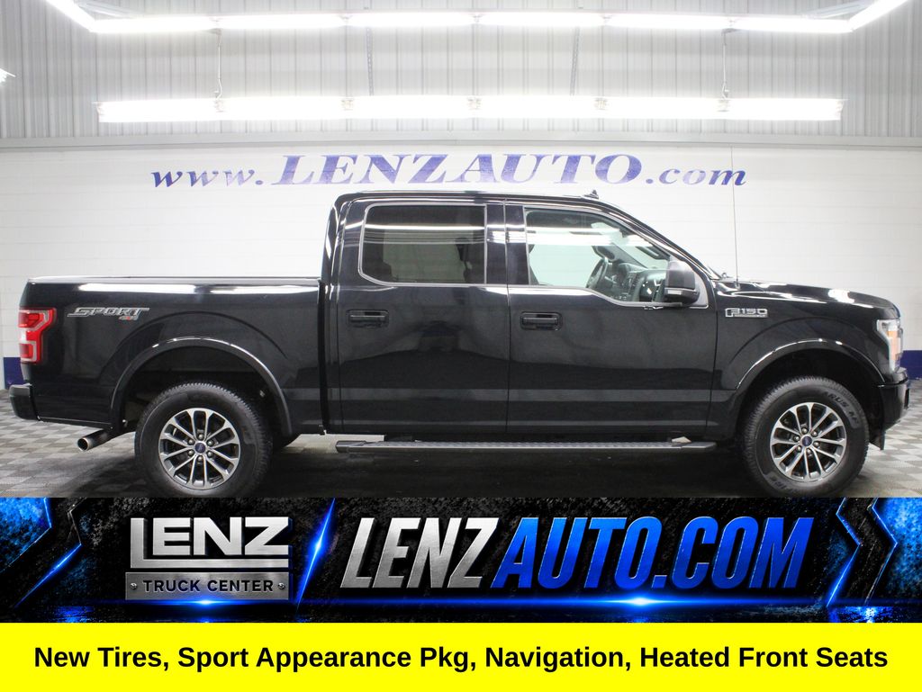 Shadow Black 2018 Ford F-150 Pickup Truck Four-Wheel Drive Automatic