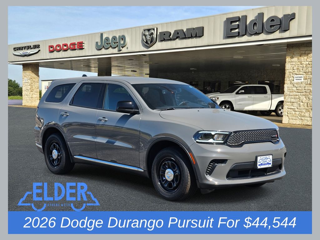 Gray Clearcoat 2026 Dodge Durango SUV / Crossover All-Wheel Drive 8-Speed Automatic