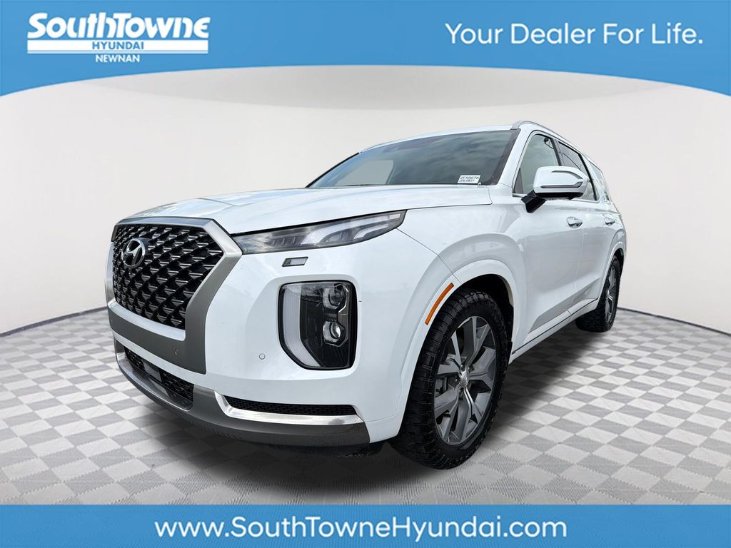 Hyper White 2022 Hyundai Palisade Calligraphy FWD SUV / Crossover Front-Wheel Drive 8-Speed Automatic