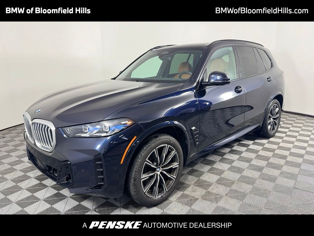Carbon Black Metallic 2024 BMW X5 SUV / Crossover All-Wheel Drive 8-Speed Automatic