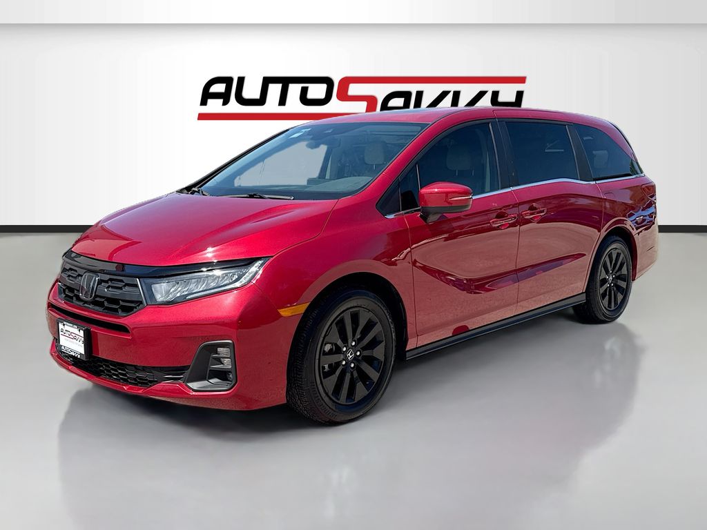 2025 Honda Odyssey EX-L Red at Shottenkirk Kia Fort Bend