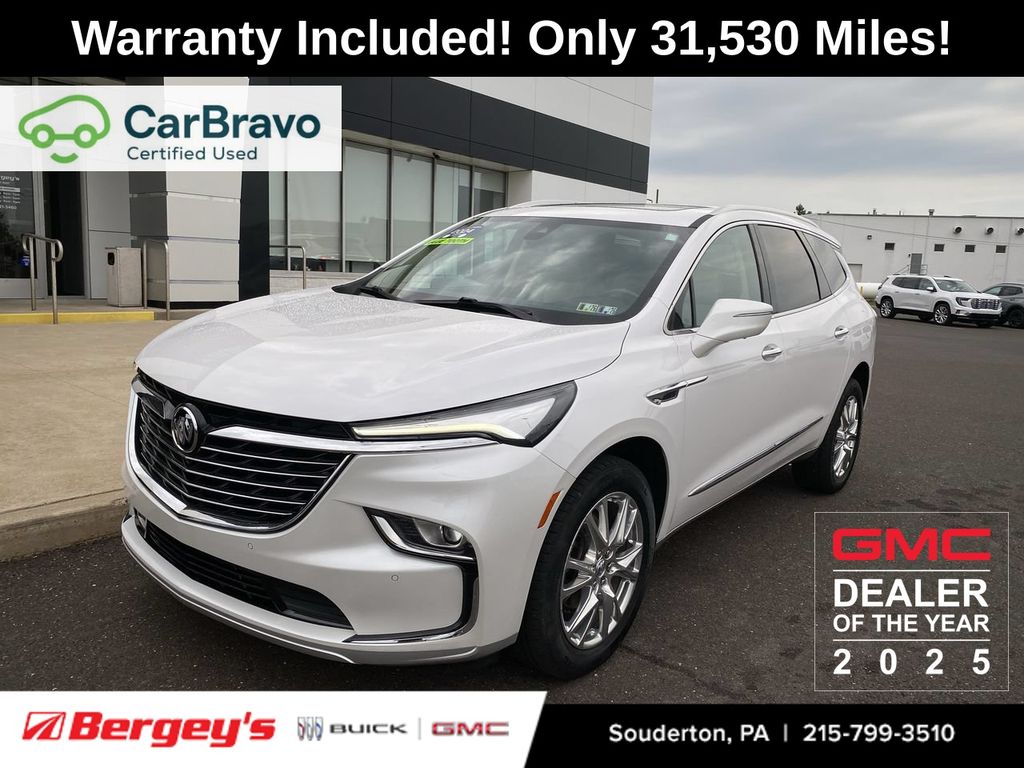 White Frost Tricoat 2024 Buick Enclave SUV / Crossover Four-Wheel Drive 9-Speed Automatic