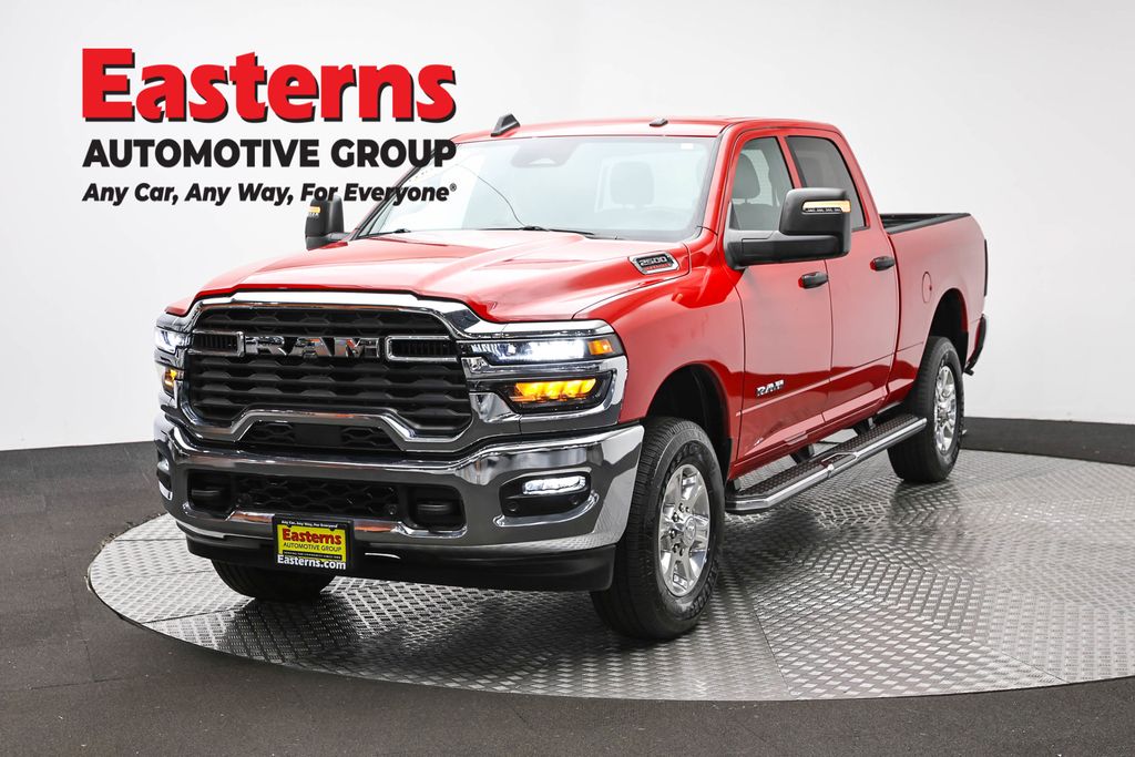 Flame Red Clearcoat 2026 RAM 2500 Pickup Truck Four-Wheel Drive 8-Speed Automatic