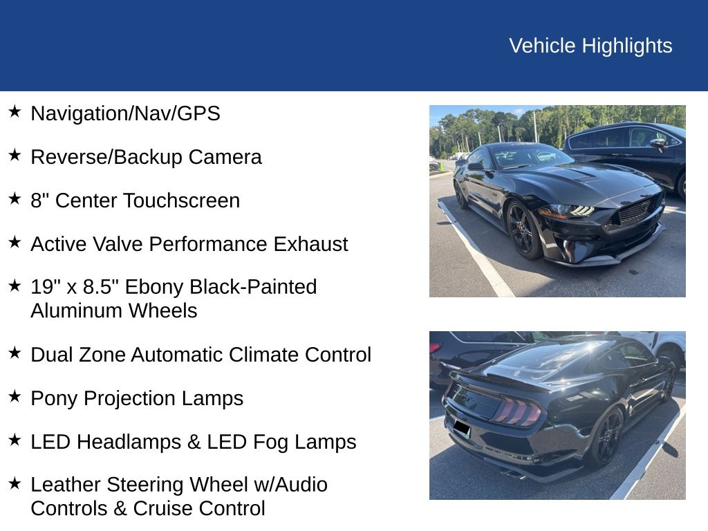 2019 Ford Mustang GT Premium