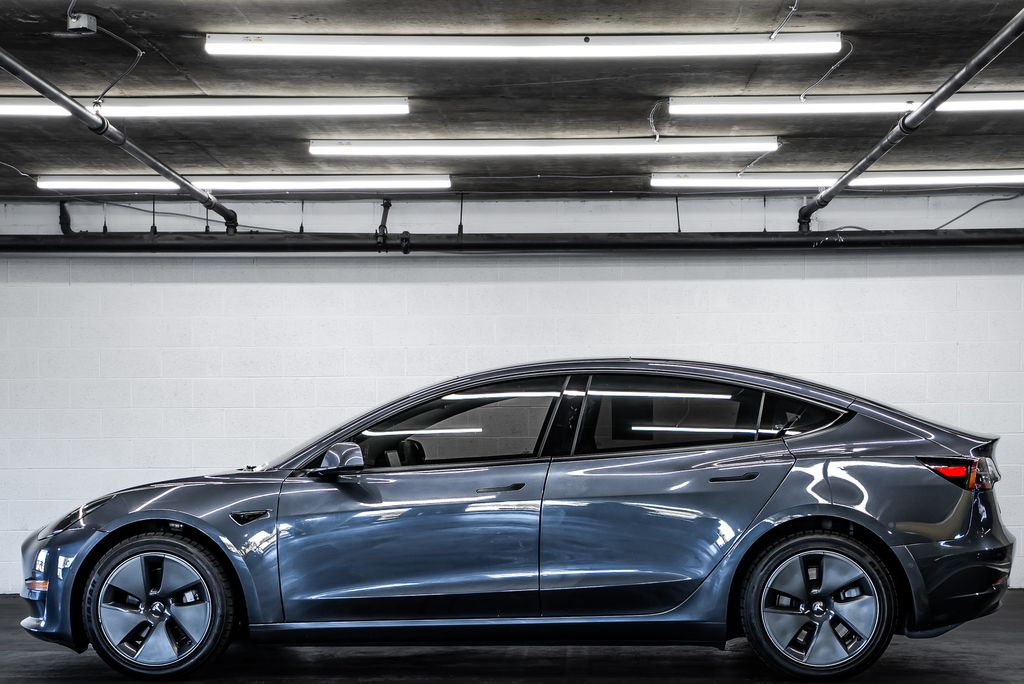 Used 2021 Tesla Model 3 Base with VIN 5YJ3E1EB3MF150304 for sale in Irvine, CA