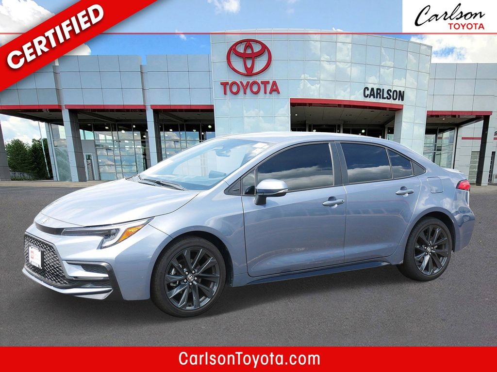Celestite 2025 Toyota Corolla SE FWD Sedan Front-Wheel Drive Continuously Variable Transmission