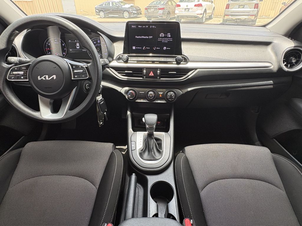 2024 Kia Forte LXS White at DeMontrond Auto Country