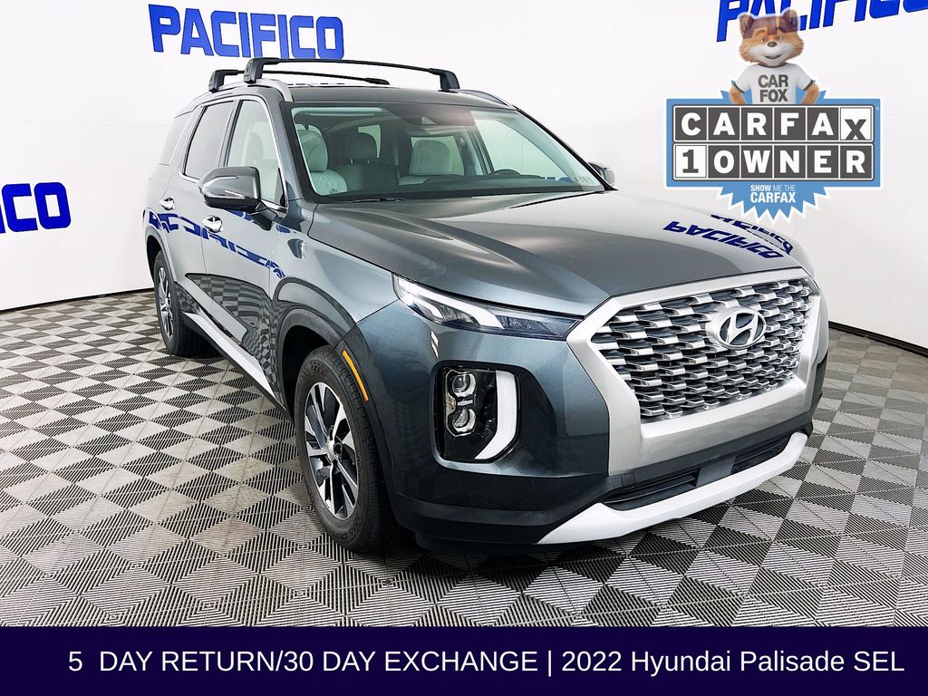 Rainforest 2022 Hyundai Palisade SEL FWD SUV / Crossover Front-Wheel Drive 8-Speed Automatic