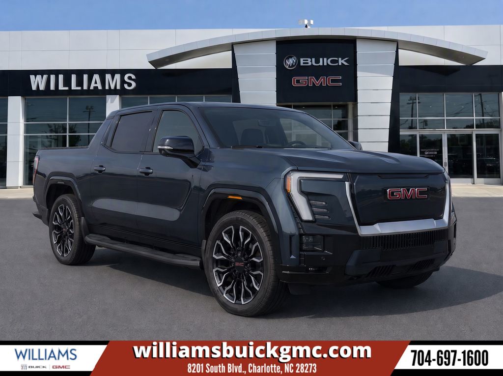 Deep Ocean Metallic 2026 GMC Sierra EV Pickup Truck All-Wheel Drive 1-Speed Automatic