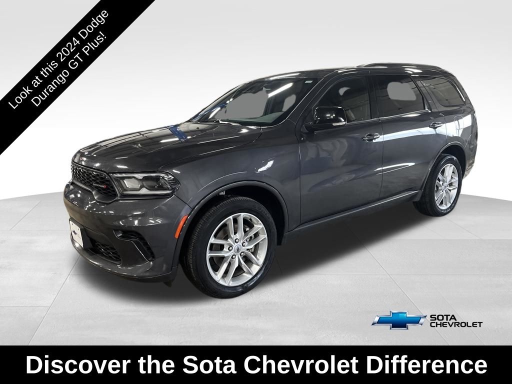 Vapor Gray 2024 Dodge Durango GT Plus AWD SUV / Crossover All-Wheel Drive 8-Speed Automatic