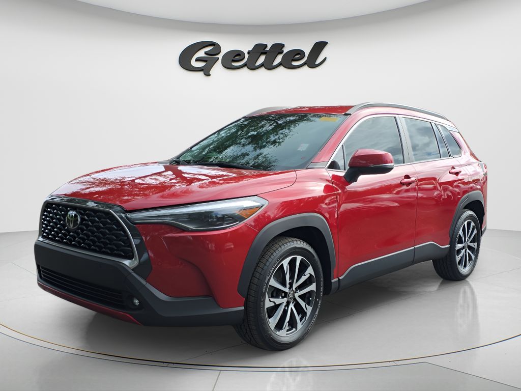 Barcelona Red Metallic 2022 Toyota Corolla Cross XLE FWD SUV / Crossover Front-Wheel Drive Continuously Variable Transmission