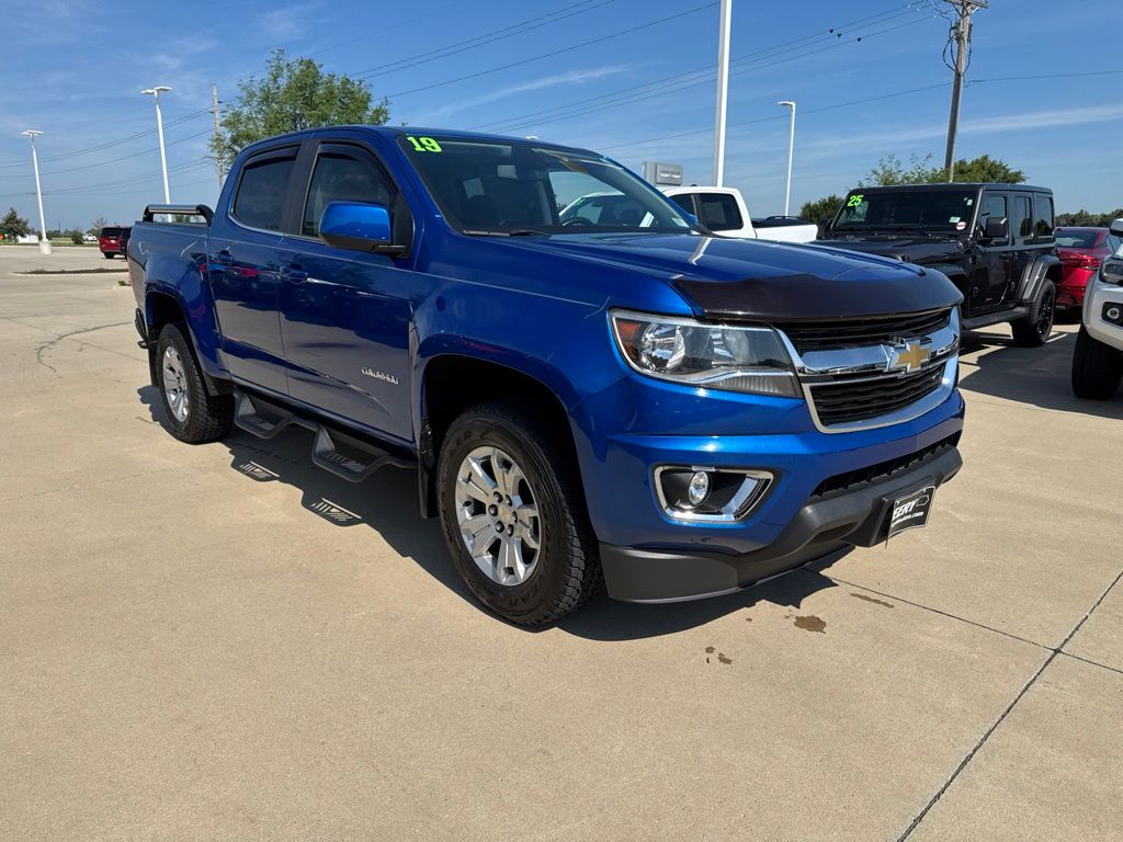 Kinetic Blue Metallic 2019 Chevrolet Colorado Pickup Truck 4X2 8-Speed Automatic
