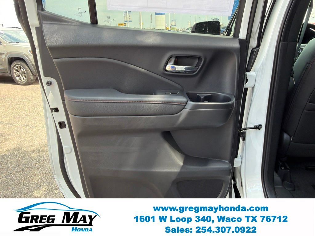 2026 Honda Ridgeline Black Edition White at Greg May Honda