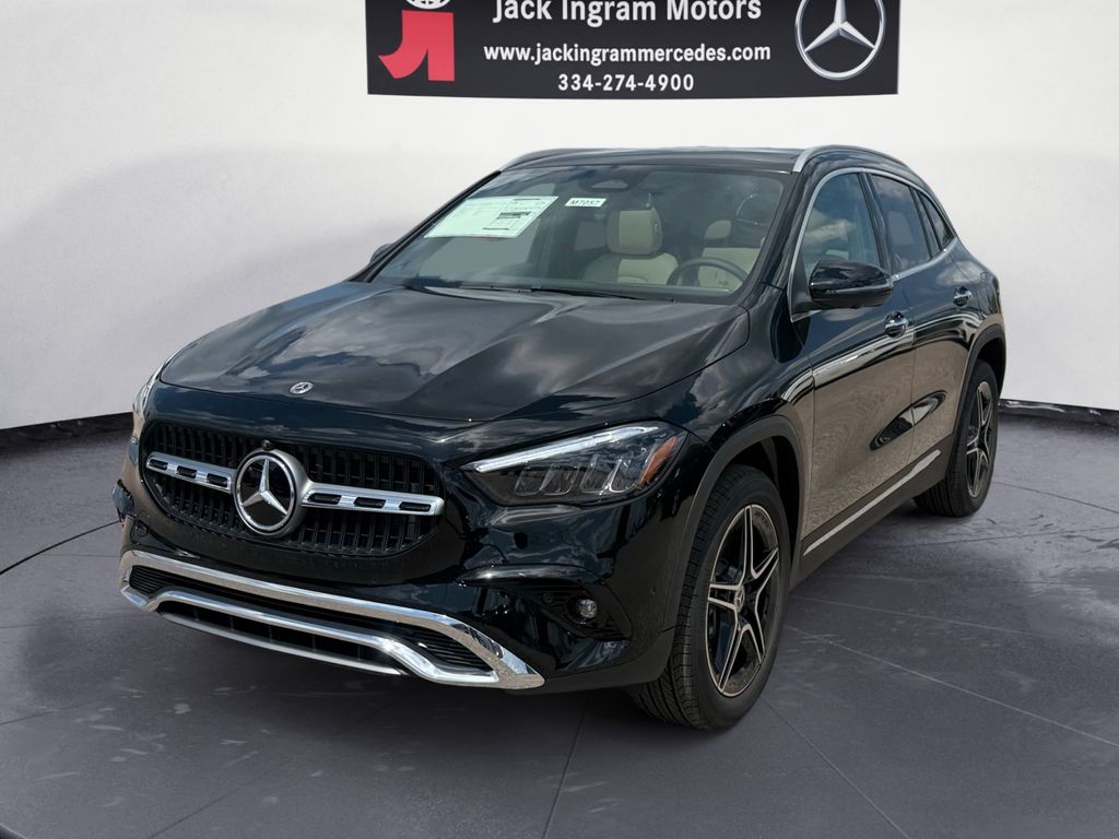 Black 2026 Mercedes-Benz GLA SUV / Crossover Front-Wheel Drive 8-Speed Dual Clutch