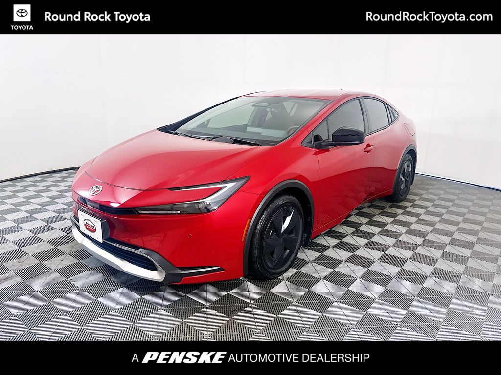 Supersonic Red 2026 Toyota Prius Plug-In Hybrid SE FWD Hatchback Front-Wheel Drive Continuously Variable Transmission
