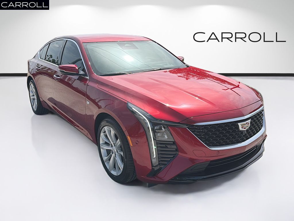 Radiant Red Tintcoat 2026 Cadillac CT5 Sedan Rear-Wheel Drive Automatic