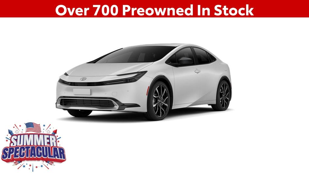 Pearl 2025 Toyota Prius Plug-In Hybrid Hatchback Front-Wheel Drive Continuously Variable Transmission
