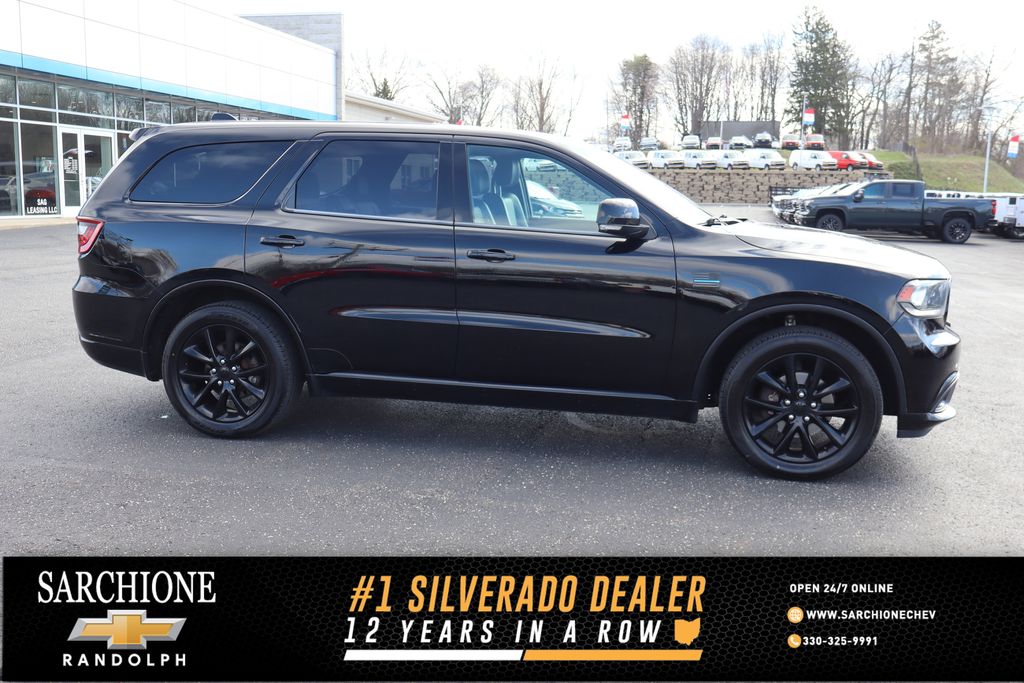 DB Black Crystal Clearcoat 2018 Dodge Durango GT AWD SUV / Crossover All-Wheel Drive 8-Speed Automatic