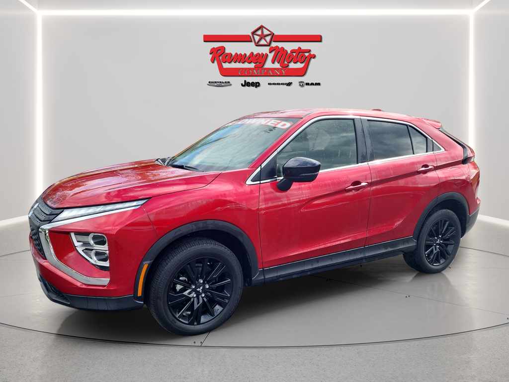 Red 2024 Mitsubishi Eclipse Cross LE S-AWC SUV / Crossover All-Wheel Drive Continuously Variable Transmission