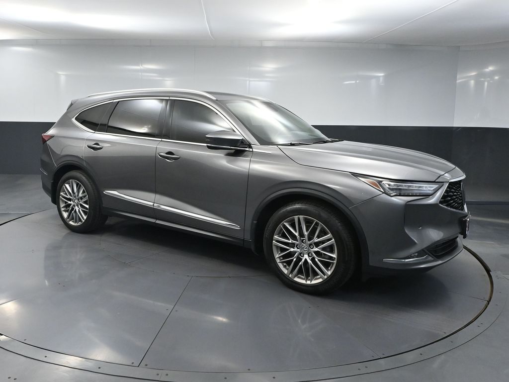 Liquid Carbon Metallic 2023 Acura MDX SUV / Crossover All-Wheel Drive Automatic