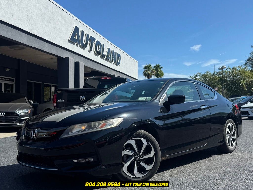 Crystal Black Pearl 2016 Honda Accord Coupe Coupe Front-Wheel Drive Continuously Variable Transmission