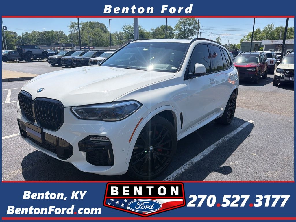 Alpine White 2021 BMW X5 xDrive40i AWD SUV / Crossover All-Wheel Drive 8-Speed Automatic