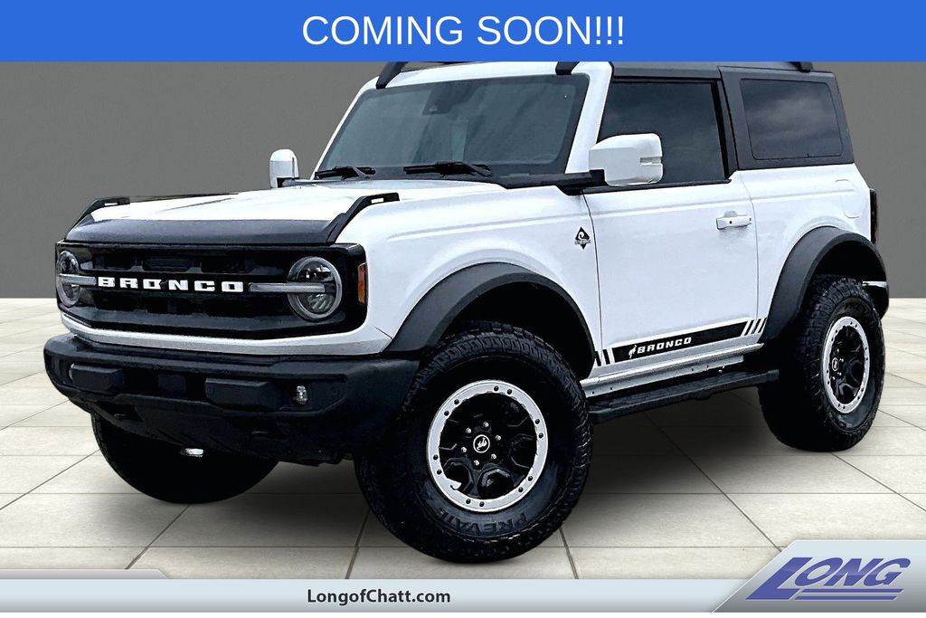 Oxford White 2023 Ford Bronco SUV / Crossover Four-Wheel Drive Automatic