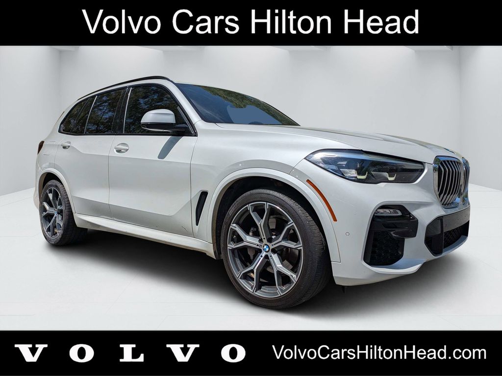 Mineral White Metallic 2021 BMW X5 xDrive40i AWD SUV / Crossover All-Wheel Drive 8-Speed Automatic
