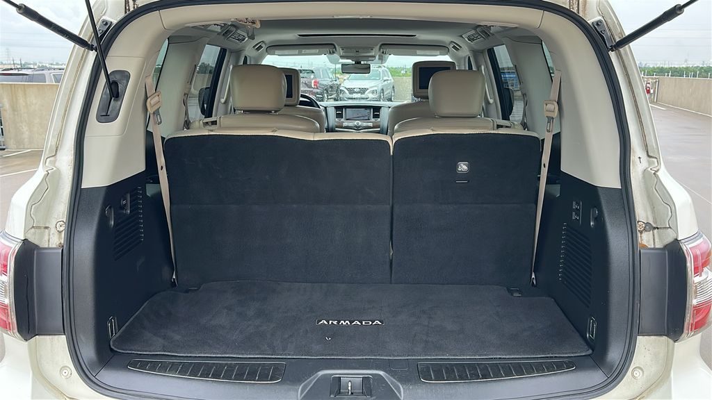 2020 Nissan Armada Platinum White at Cook Ford