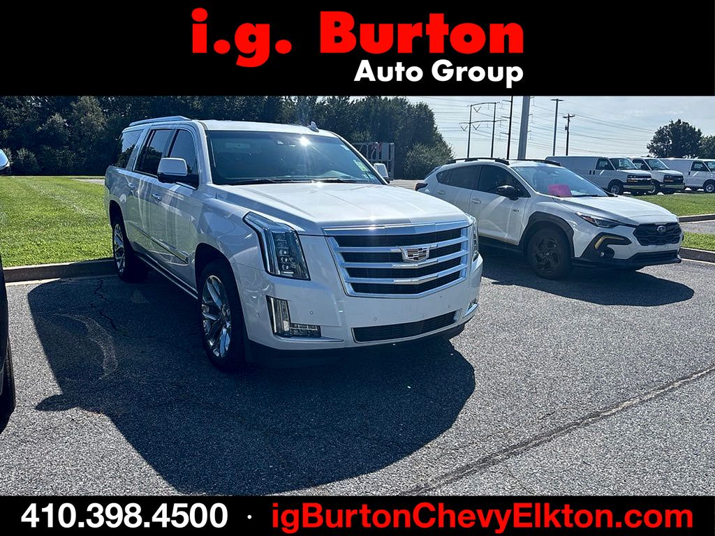 Crystal White 2019 Cadillac Escalade ESV SUV / Crossover Four-Wheel Drive