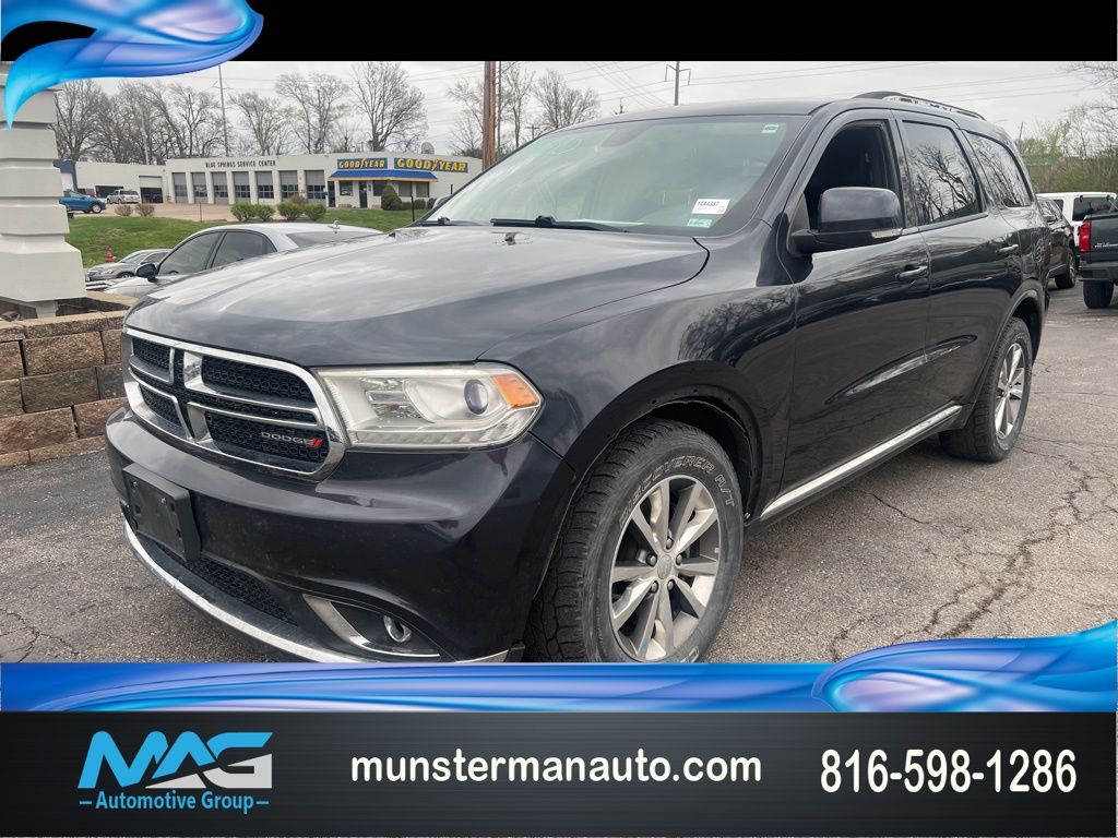Gray (Maximum Steel Metallic Clearcoat) 2014 Dodge Durango Limited AWD SUV / Crossover All-Wheel Drive 8-Speed Automatic