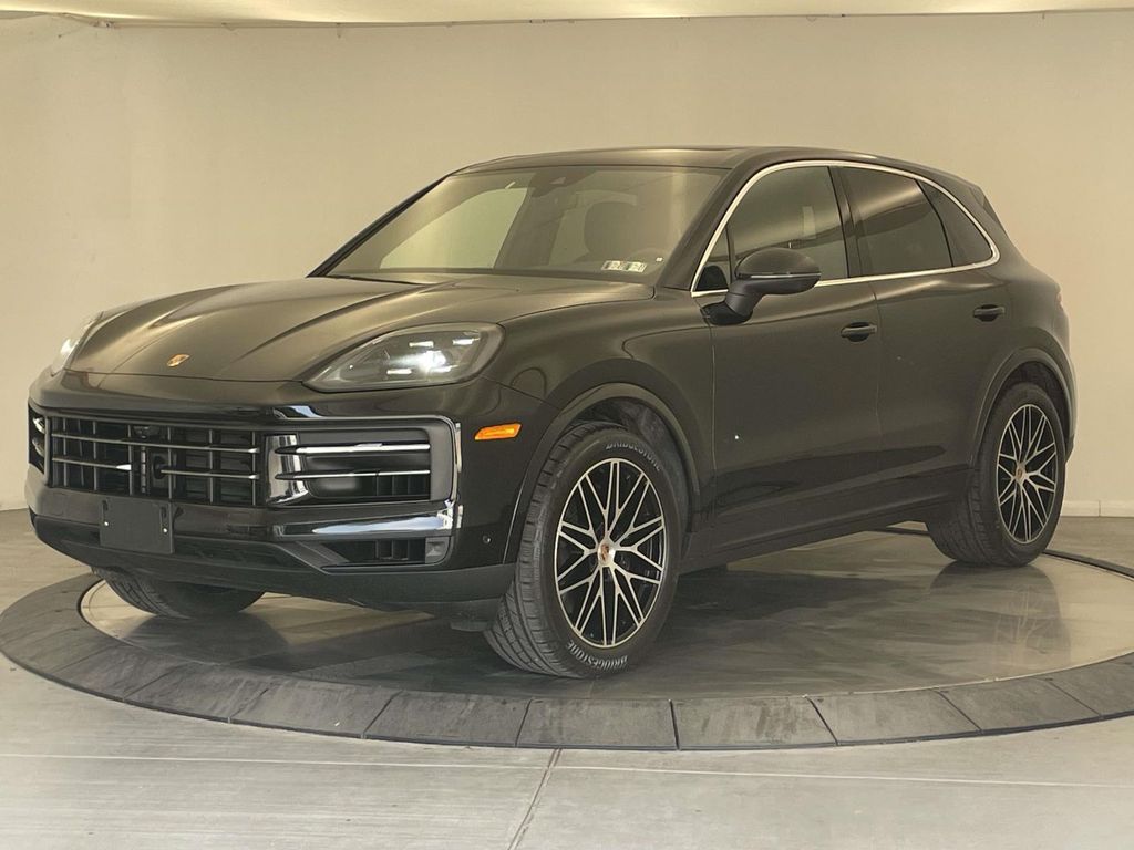 Chromite Black Metallic 2025 Porsche Cayenne SUV / Crossover All-Wheel Drive 8-Speed Automatic