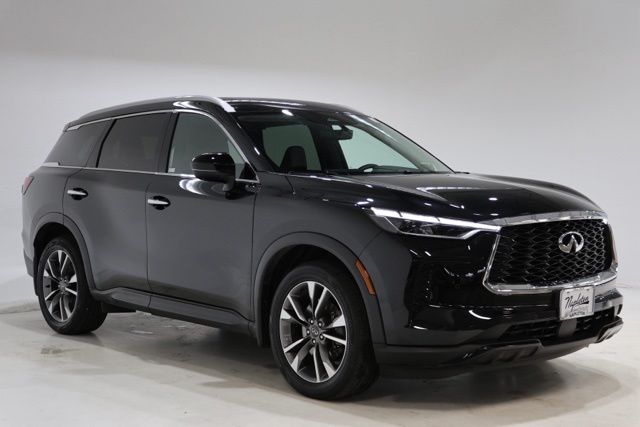 Mineral Black 2025 INFINITI QX60 Luxe AWD SUV / Crossover All-Wheel Drive 9-Speed Automatic