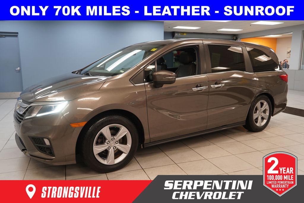 Gray (Modern Steel) 2019 Honda Odyssey EX-L FWD Minivan Front-Wheel Drive 9-Speed Automatic