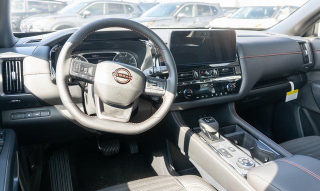2026 Nissan Pathfinder Rock Creek White at South Hills Kia