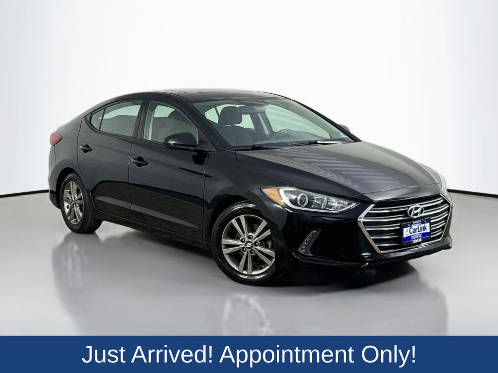 Phantom Black 2017 Hyundai Elantra Sedan Front-Wheel Drive 6-Speed Automatic